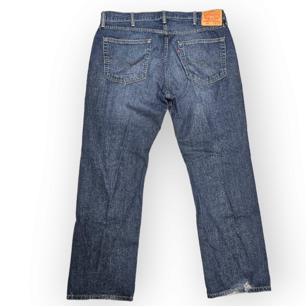 Levi's 559 Relaxed Straight Jeans Men's W38 L32 - Picture 2 of 10